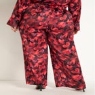 Satin Pant With Slit Leg Detail image number null