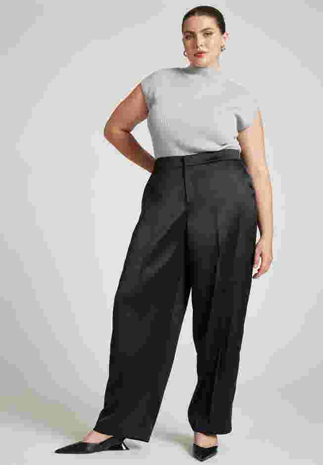 Satin Wide Leg Trouser image number 1