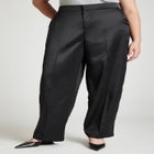 Satin Wide Leg Trouser image number null