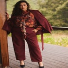 Straight Leg Cuffed Trouser image number null