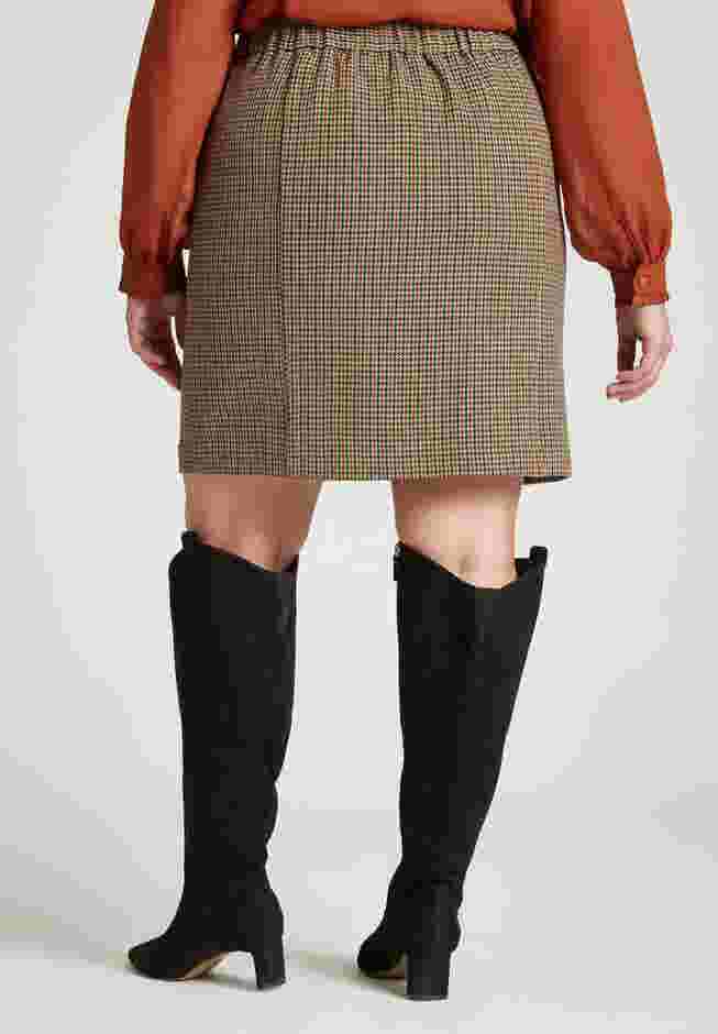 Button Up Mini Skirt image number 1