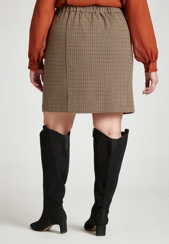 Button Up Mini Skirt image number 1