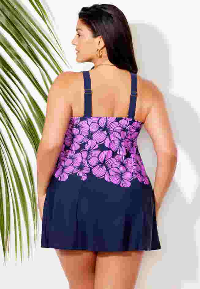 Princess Seam Swimdress image number 1