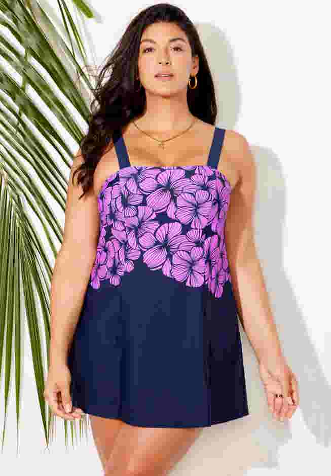 Princess Seam Swimdress image number 0
