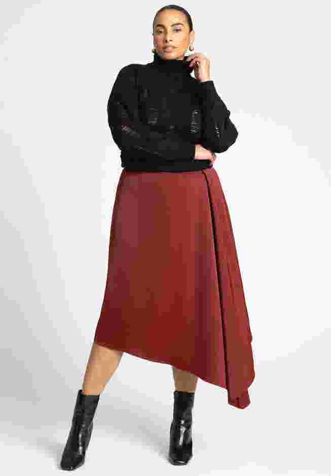 Peaked Drape Skirt image number 0
