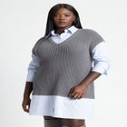 Twofer Shirt Dress image number null