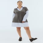 Twofer Shirt Dress image number null