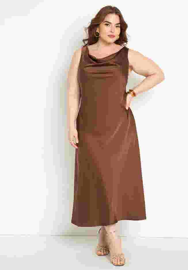 Cowl Neck Dress image number 0