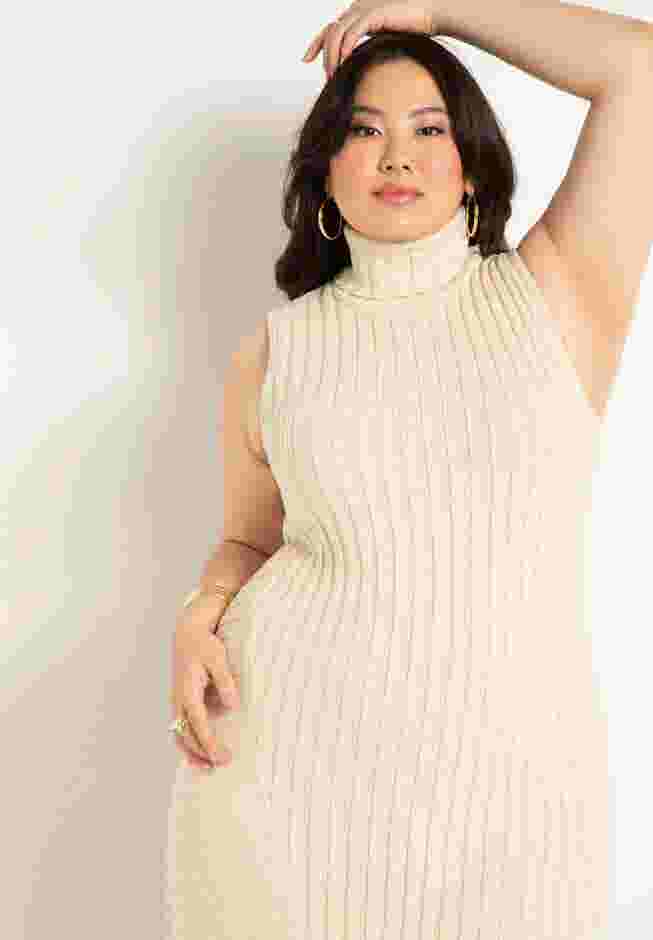Turtleneck Sweater Dress image number 4