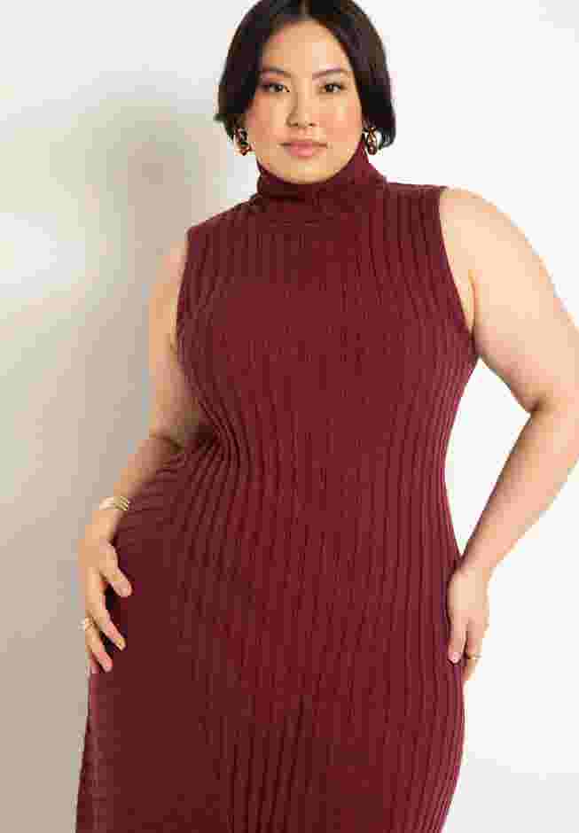 Turtleneck Sweater Dress image number 2