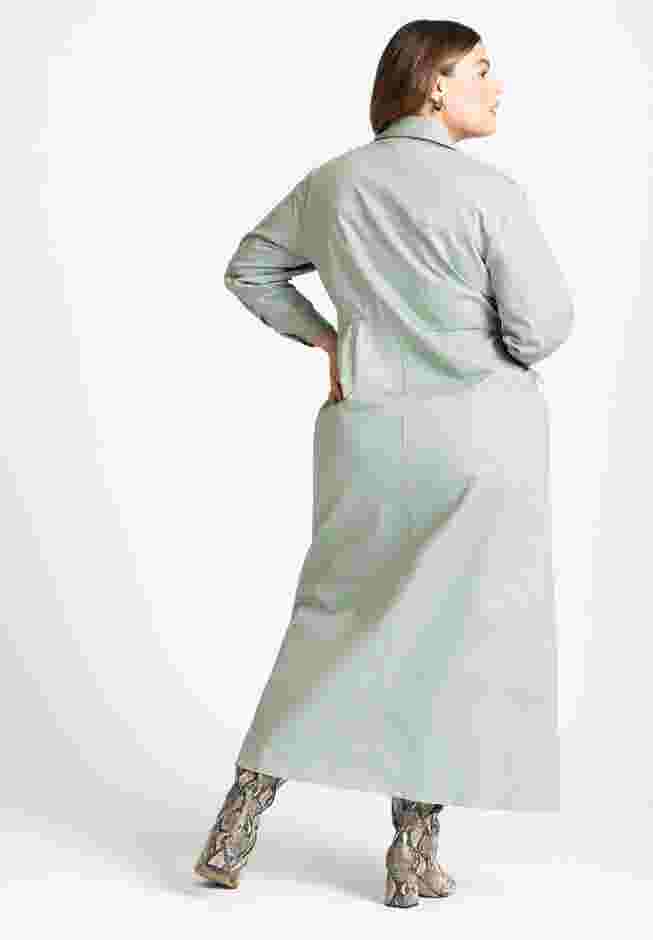 Fitted Twill Dress image number 1