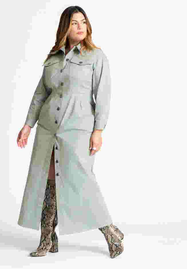 Fitted Twill Dress image number 0