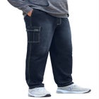Pull-on Adjustable Denim Sweats image number null