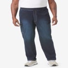 Pull-on Adjustable Denim Sweats image number null