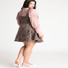 Flare Tweed Mini Jumper image number null