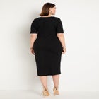 Button Front Workwear Dress image number null