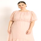 Tiered Ruffle Maxi Dress image number null