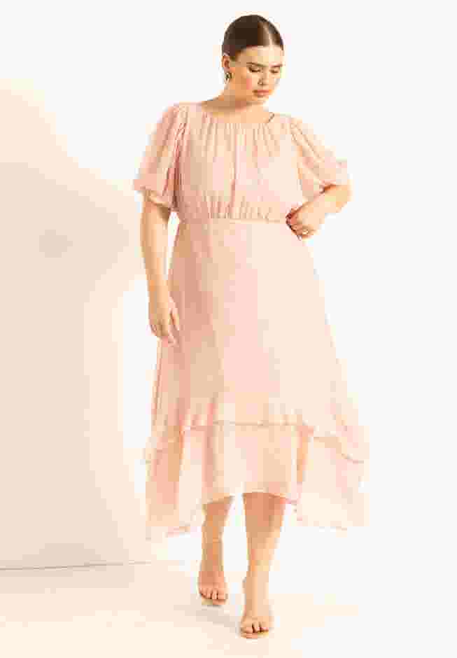 Tiered Ruffle Maxi Dress image number 0