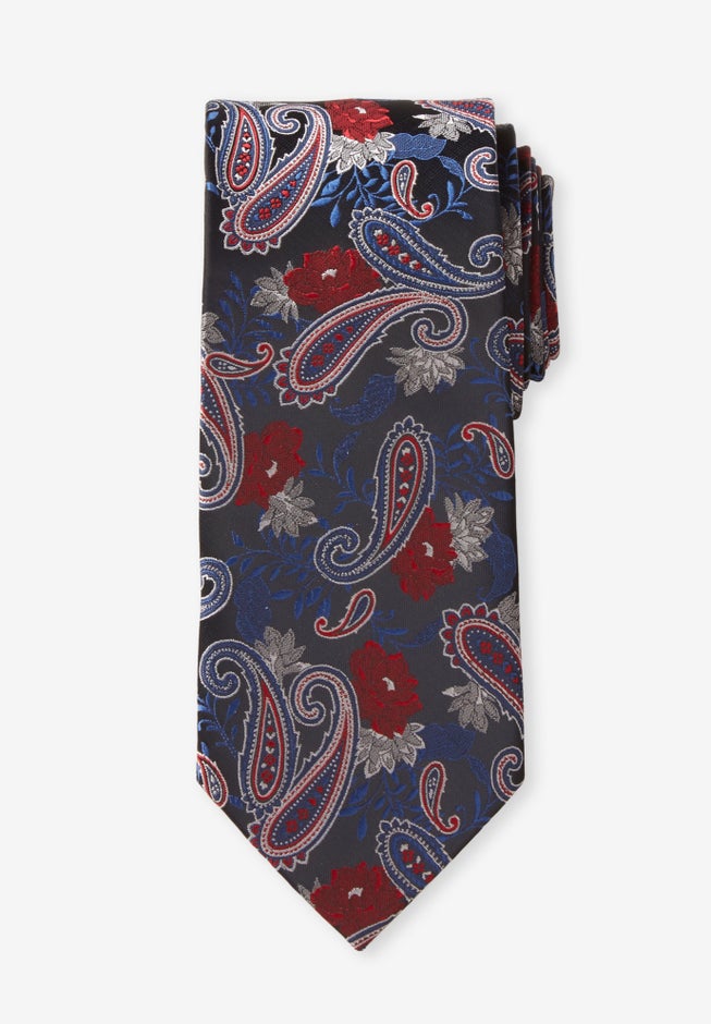 Extra Long Classic Paisley Tie image number 0