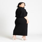 Sweater Cape Dress image number null