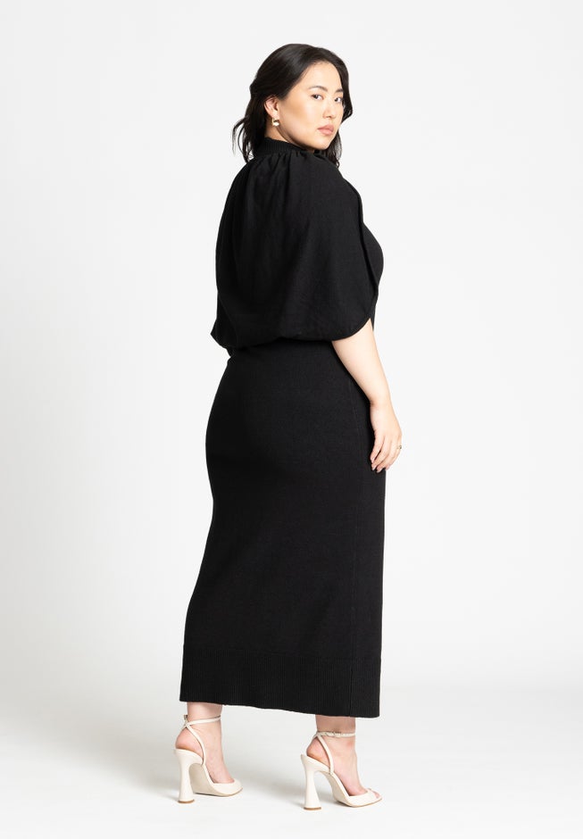 Sweater Cape Dress image number 2