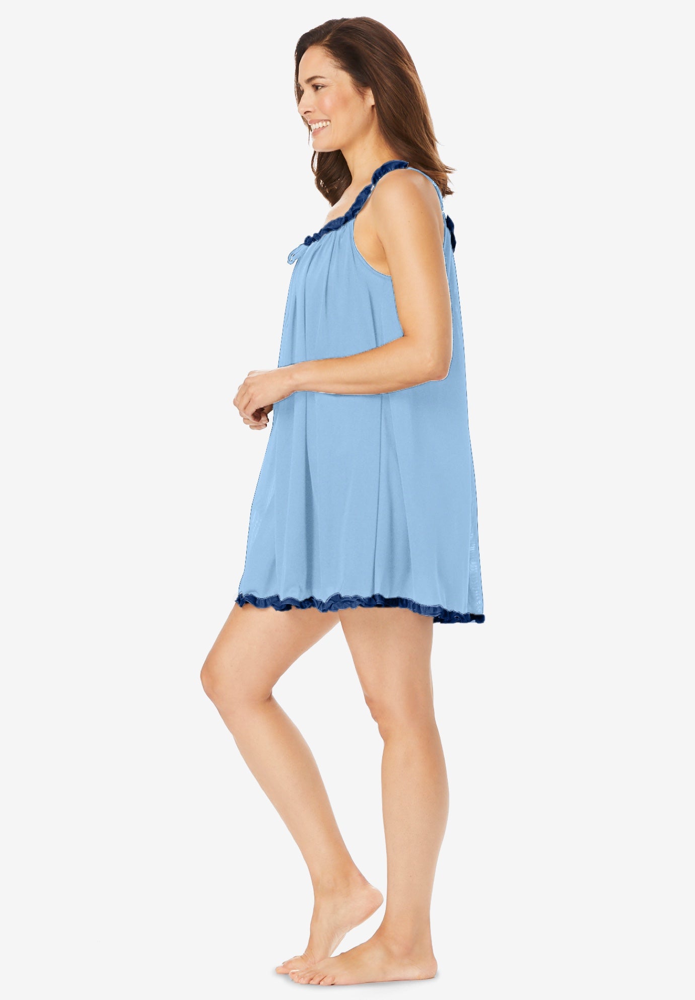 Babydoll Ruffle Gown image number 2