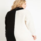 Turtle Neck Tunic Sweater Dress image number null