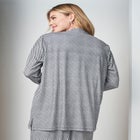Stretch Knit Open Front Knit Topper image number null