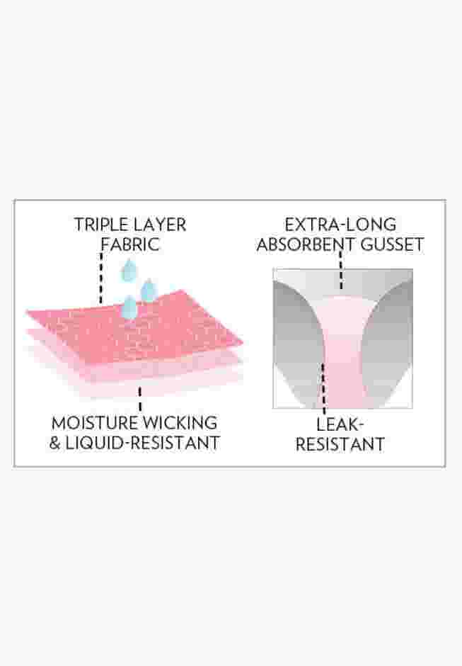 Lace Incontinence Brief 2-Pack image number 2