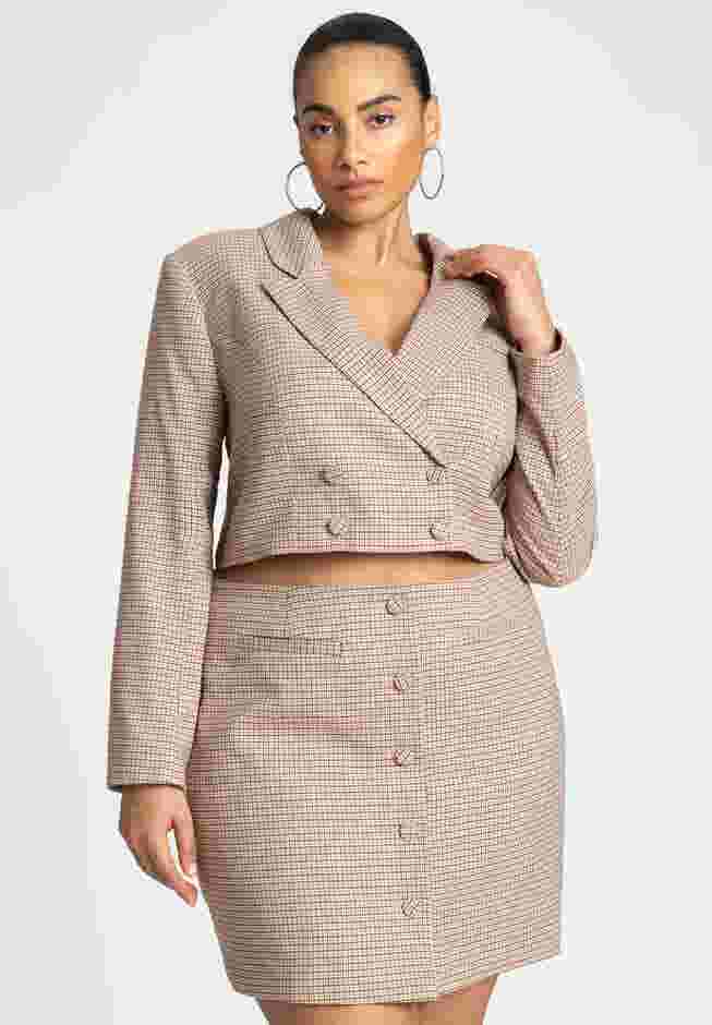 Open Front Blazer Dress image number 1