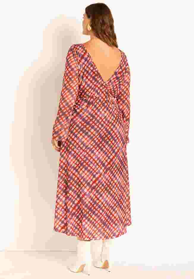 Back Surplice Jersey Dress image number 3