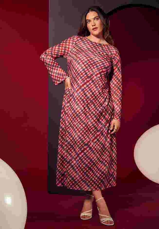 Back Surplice Jersey Dress image number 0