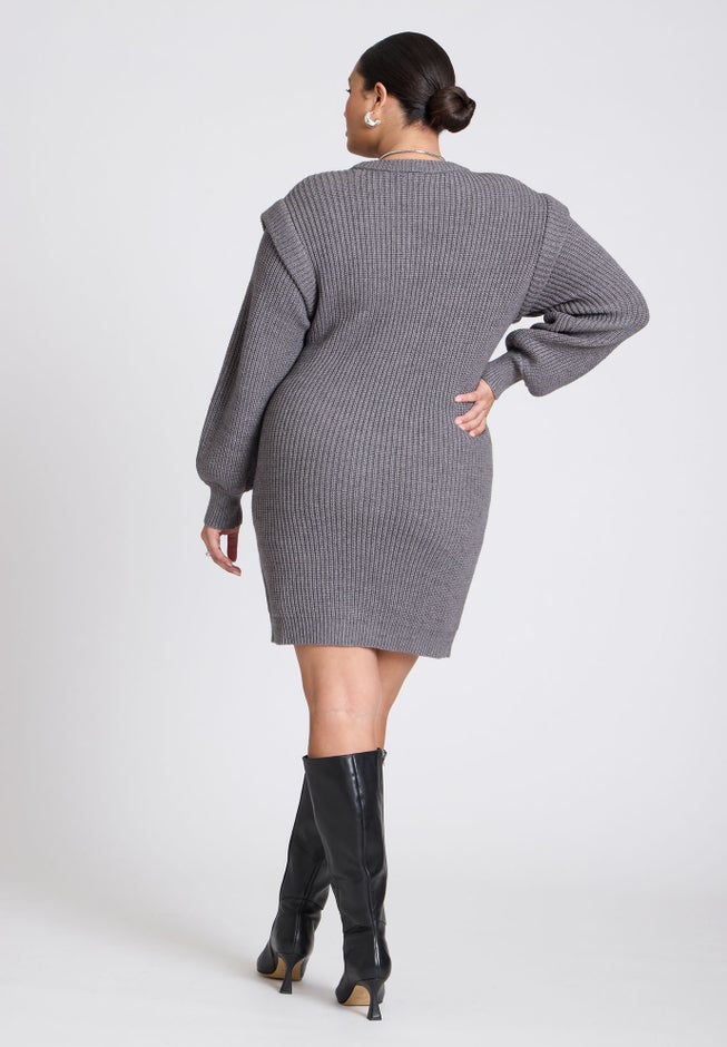 Mini Sweater Dress image number null
