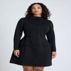 Mock Neck Mini Dress image number null