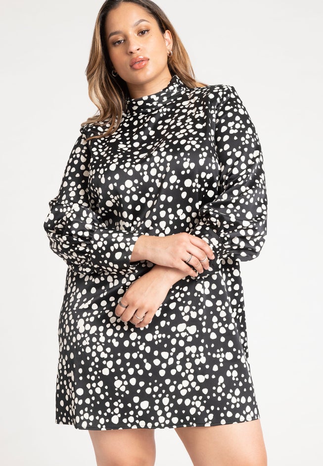 Bishop Sleeve Mini Dress image number 2