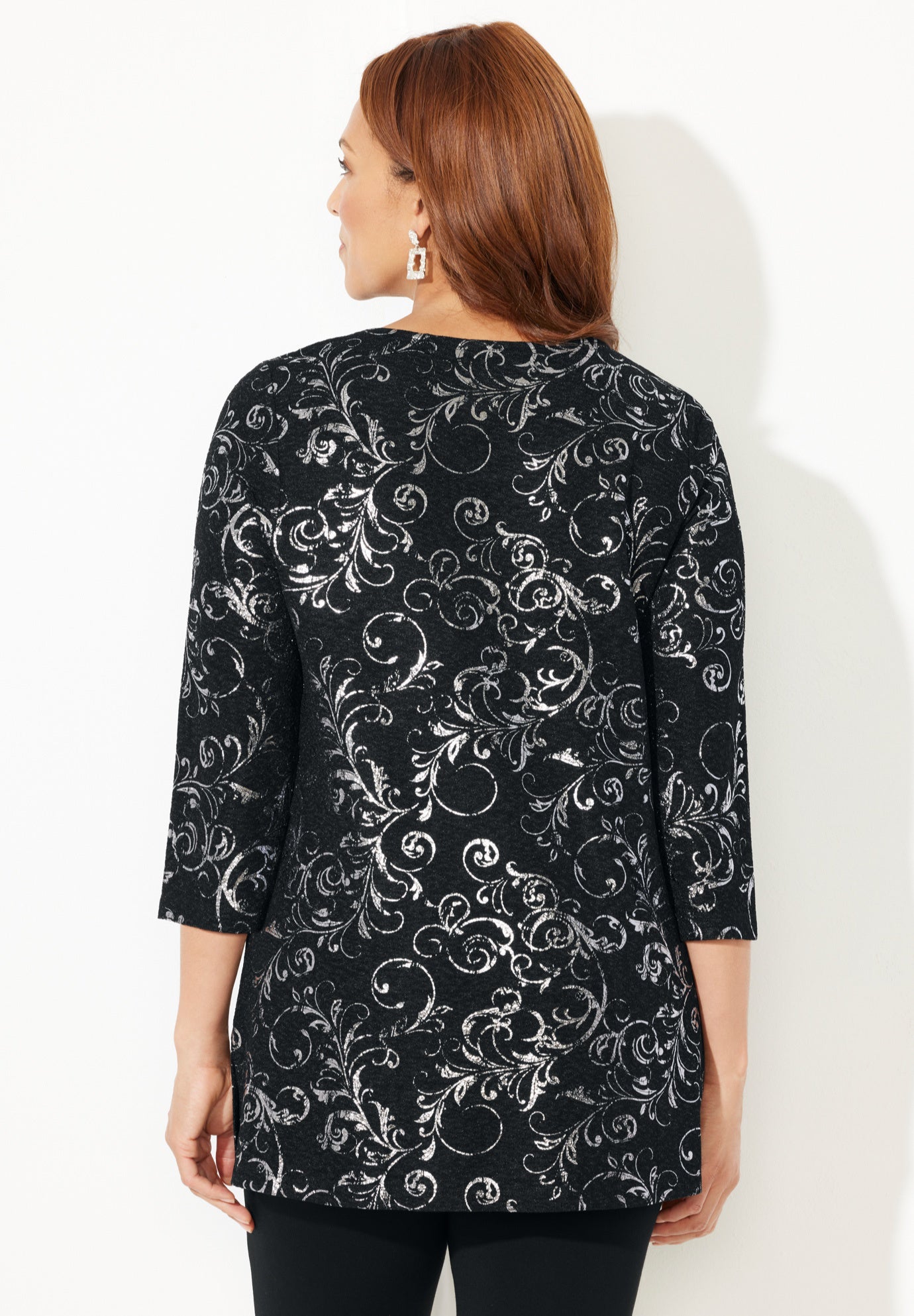 Black Label Keyhole Tunic image number 1