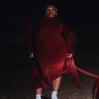 Barkwood x ELOQUII Fringe Coat With Belt image number null