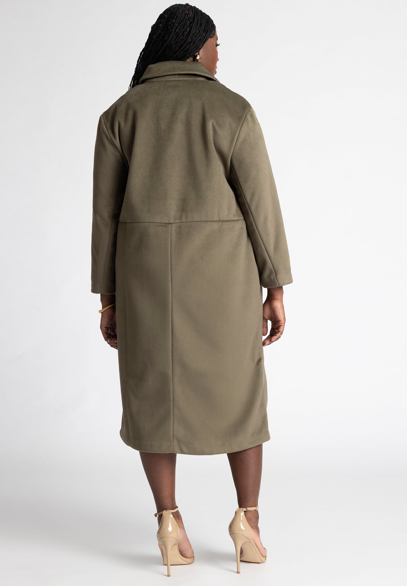 Utilitarian Patch Pocket Coat image number 1
