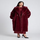 Faux Fur Long Coat image number null