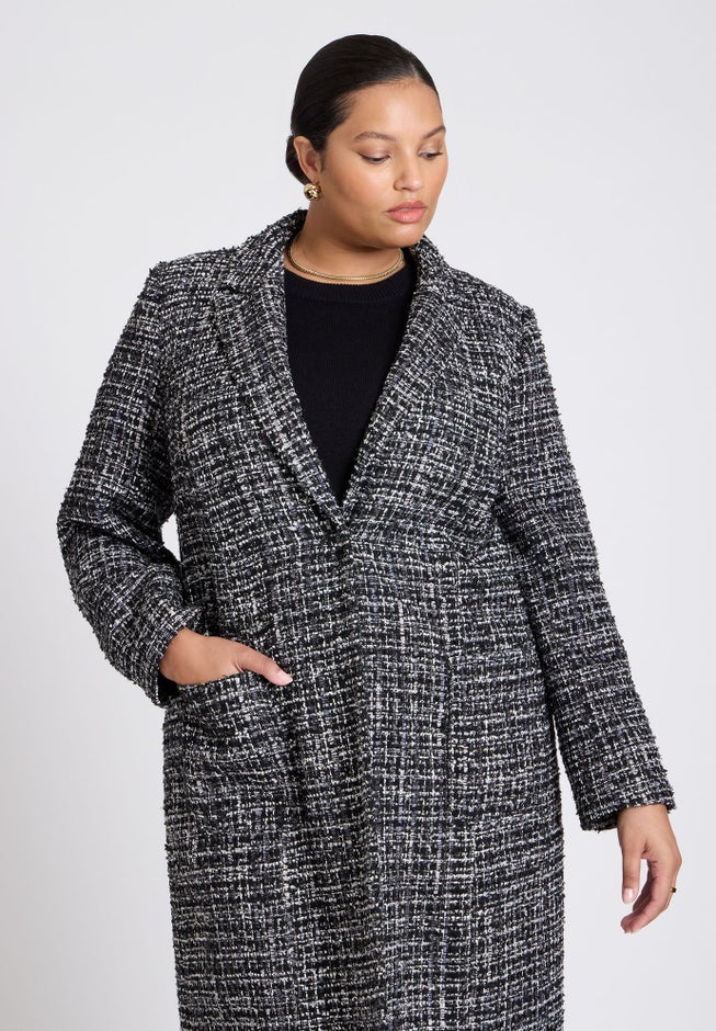 Tweed Duster Coat image number 2