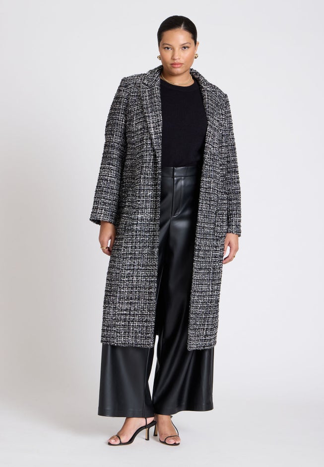 Tweed Duster Coat image number 0