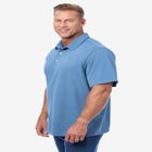 Lightweight Stretch Mesh Pique Polo image number null