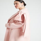 Coat With Bow Sleeve Detail image number null