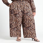 Pull On Printed Wide Leg Pant image number null