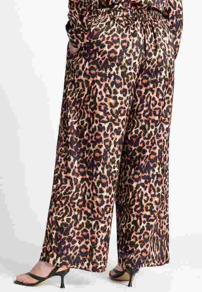 Pull On Printed Wide Leg Pant image number 2