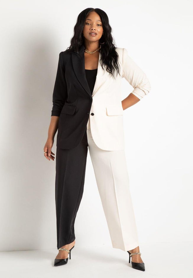 Colorblock Blazer image number null