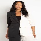 Colorblock Blazer image number null