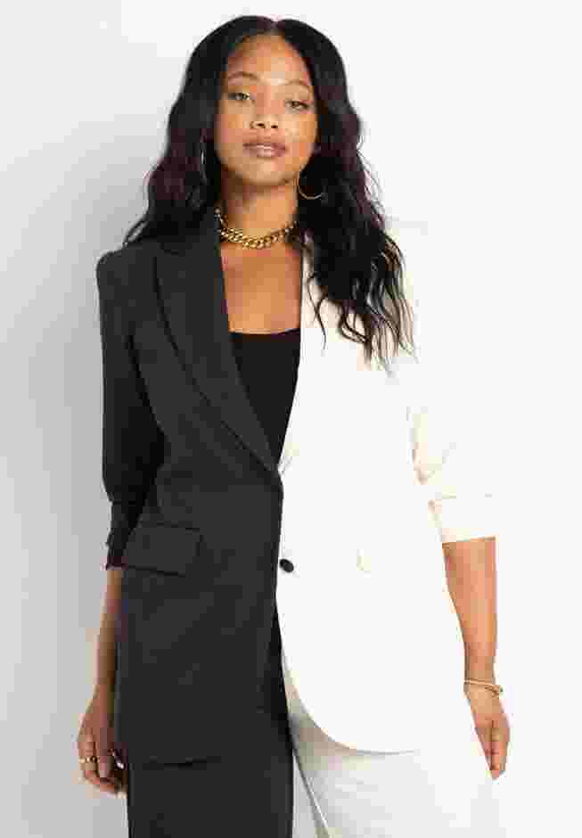 Colorblock Blazer image number 0