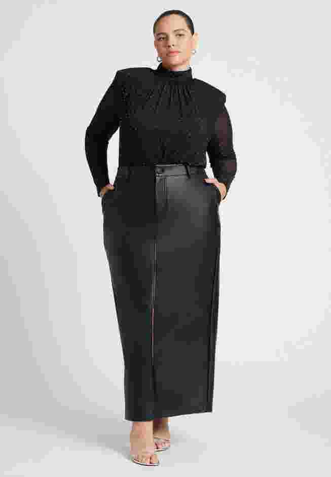 Embellished Strong Shoulder Top image number 2
