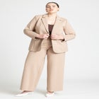 The Ultimate Stretch Long One Button Blazer image number null